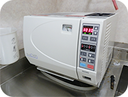 滅菌消毒機器で徹底除菌